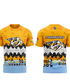 Nashville Predators x Peanuts Night 2026 T-Shirt