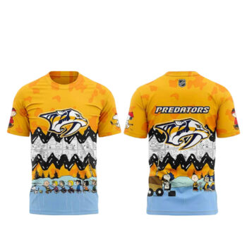 Nashville Predators x Peanuts Night 2026 T-Shirt