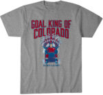 Nathan MacKinnon Goal King of Colorado T-Shirt