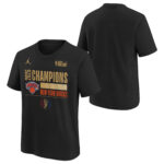National Basketball Association Cup 2025 Champions New York Knichs Locker Room T-Shirt