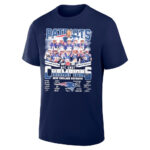 New England Patriots 2025 AFC East Division Champions Signature T-Shirt