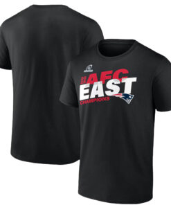 New England Patriots 2025 AFC East Division Champions T-Shirt