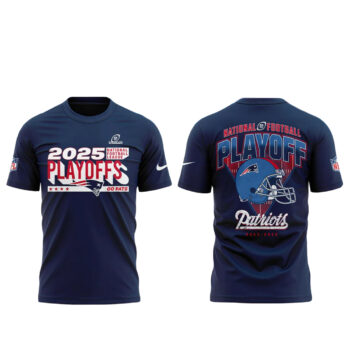 New England Patriots 2025 Playoffs T-Shirt