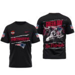 New England Patriots Green Day Rock Crossover T-Shirt