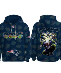 New England Patriots Teenage Mutant Ninja Turtles 2026 Hoodie