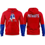 New England Patriots Throwback Historic 2025 Jersey Hoodie