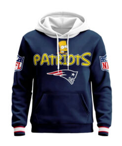 New England Patriots x Bart Simpson Hoodie