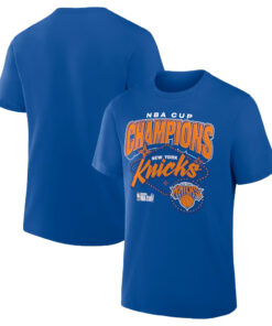 New York Knicks 2025 National Basketball Association Cup Champions Legacy T-Shirt