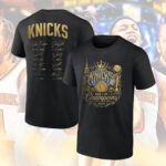 New York Knicks Champions National Basketball Cup 2025 T-Shirt
