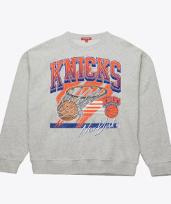 New York Knicks Heather Gray Sweatshirt