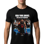 New York Knicks Wins Spurs 2025 National Basketball Association Cup Champions T-Shirt