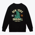 New York Yankees Black vs New York Mets Subway Series Sweatshirt