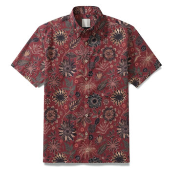 Night's Blooms Hawaiian Shirt
