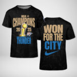 OKC Thunder 2025 National Basketball Association CHAMPIONS Shirt