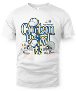 Ohio State vs. Miami 2025 Cotton Bowl T-Shirt
