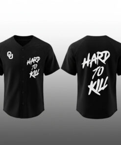 Oklahoma Football Hard To Kill Baseball Jersey