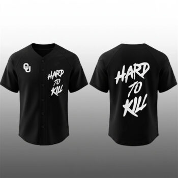 Oklahoma Football Hard To Kill Baseball Jersey