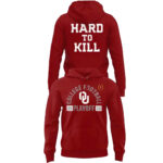 Oklahoma Sooners Hard To Kill Play Off Red T-Shirt