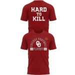 Oklahoma Sooners Hard To Kill Play Off Red T-Shirt
