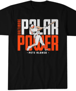 Pete Alonso Polar Power Baltimore T-Shirt