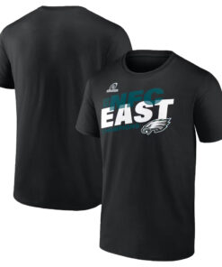 Philadelphia Eagles 2025 NFC East Division Champions Conquer T-ShirtPhiladelphia Eagles 2025 NFC East Division Champions Conquer T-Shirt
