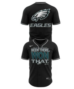 Philadelphia Eagles Been There Won That Baseball Jersey NFC East Champions 2025