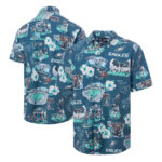 Philadelphia Eagles Green Hawaiian Shirt