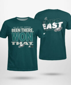 Philadelphia Eagles NFC East Champions Been There Won That Shirt