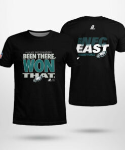 Philadelphia Eagles NFC East Champions Shirt Been There Won That 2025