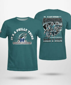 Philadelphia Eagles NFC East Division Champions 2024-2025 Back 2 Back T-Shirt