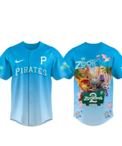 Pittsburgh Pirates x Zootopia 2 Baseball Jersey