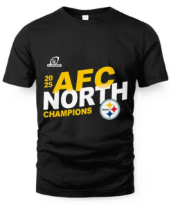 Pittsburgh Steelers AFC North Champions Back On Top Black and Gold Shirt Hoodie