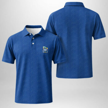 Pop Tarts Bowl 2025 Blue Polo Shirt