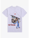 Post Malone Cowboy Portrait Sketch T-Shirt