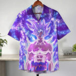 Purple Ultra Instinct Goku Dragon Ball Super Hawaiian Shirt