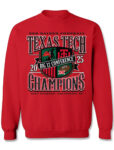 Red Raiders Football Texas Tech 2025 Champions Sweatshirt