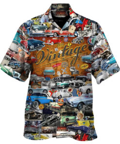 Retro Classic Car Hawaiian Shirt