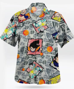 Retro Dragon Ball Z Hawaiian Shirt