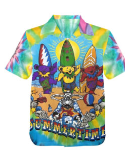 Rock Music Grateful Dead Summertime Hawaiian Shirt