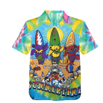 Rock Music Grateful Dead Summertime Hawaiian Shirt