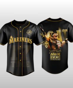 Seattle Mariners John Cena Final Match 2025 Saturday Night Baseball Jersey