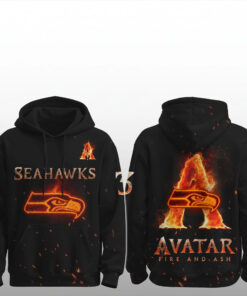 Seattle Seahawks Avatar 3 Fire and Ash Hoodie