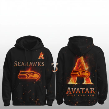 Seattle Seahawks Avatar 3 Fire and Ash Hoodie