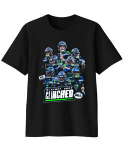 Seattle Seahawks Playoff Spot Clinched 2025 T-Shirt