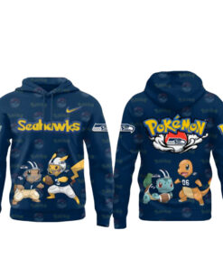Seattle Seahawks x Pokemon Hoodie