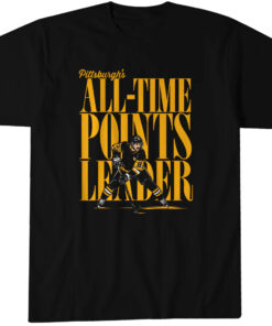 Sidney Crosby Pittsburgh All-Time Points Leader Shirt