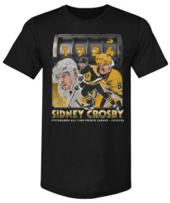 Sidney Crosby Pittsburgh All Time Points Leader T-Shirt
