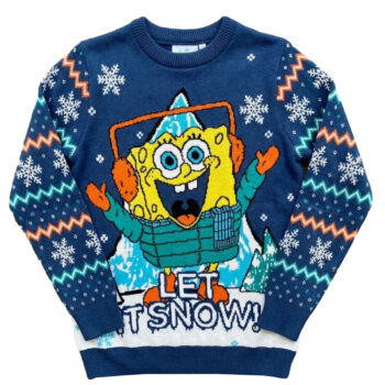 SpongeBob SquarePants Let It Snow! Ugly Sweater