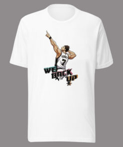 Spurs Luke Kornet We Back Up Kornet T-Shirt