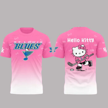 St. Louis Blues x Hello Kitty 2026 T-Shirt